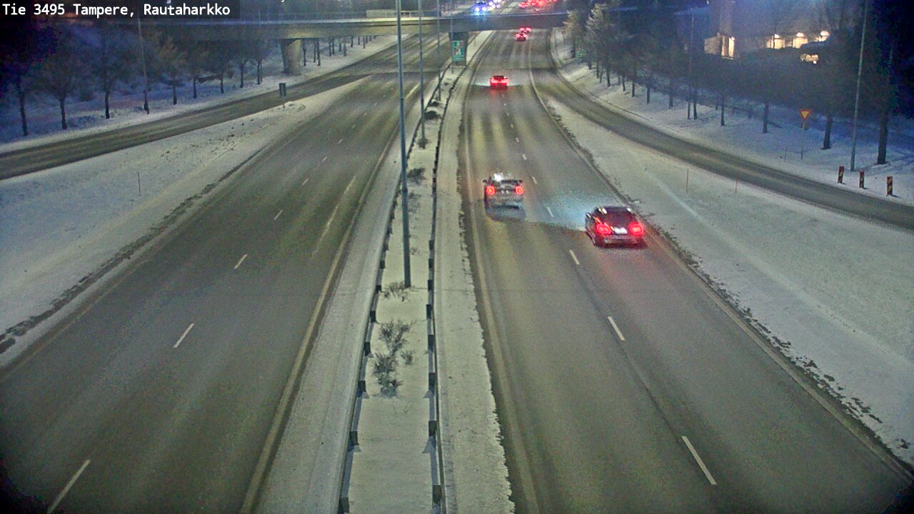 Weather Camera Image Väg 3495 Tammerfors, Rautaharkko, Tampere, Pirkanmaa