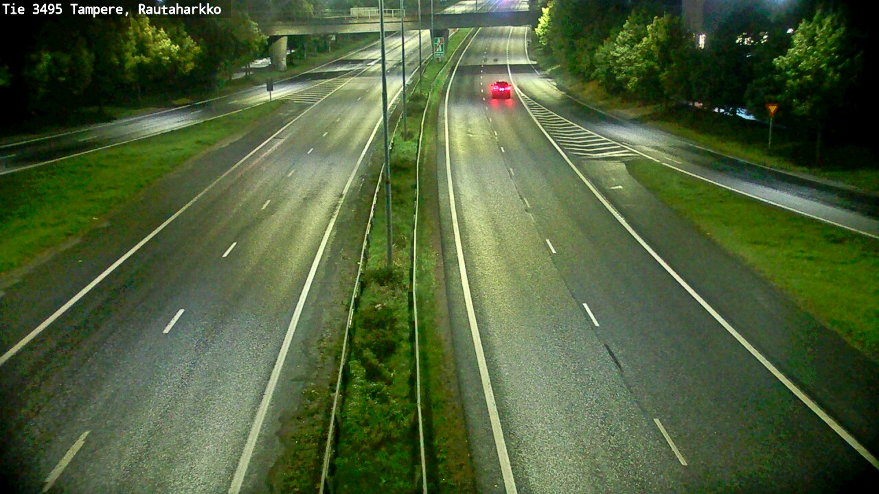 Weather Camera Image Väg 3495 Tammerfors, Rautaharkko, Tampere, Pirkanmaa