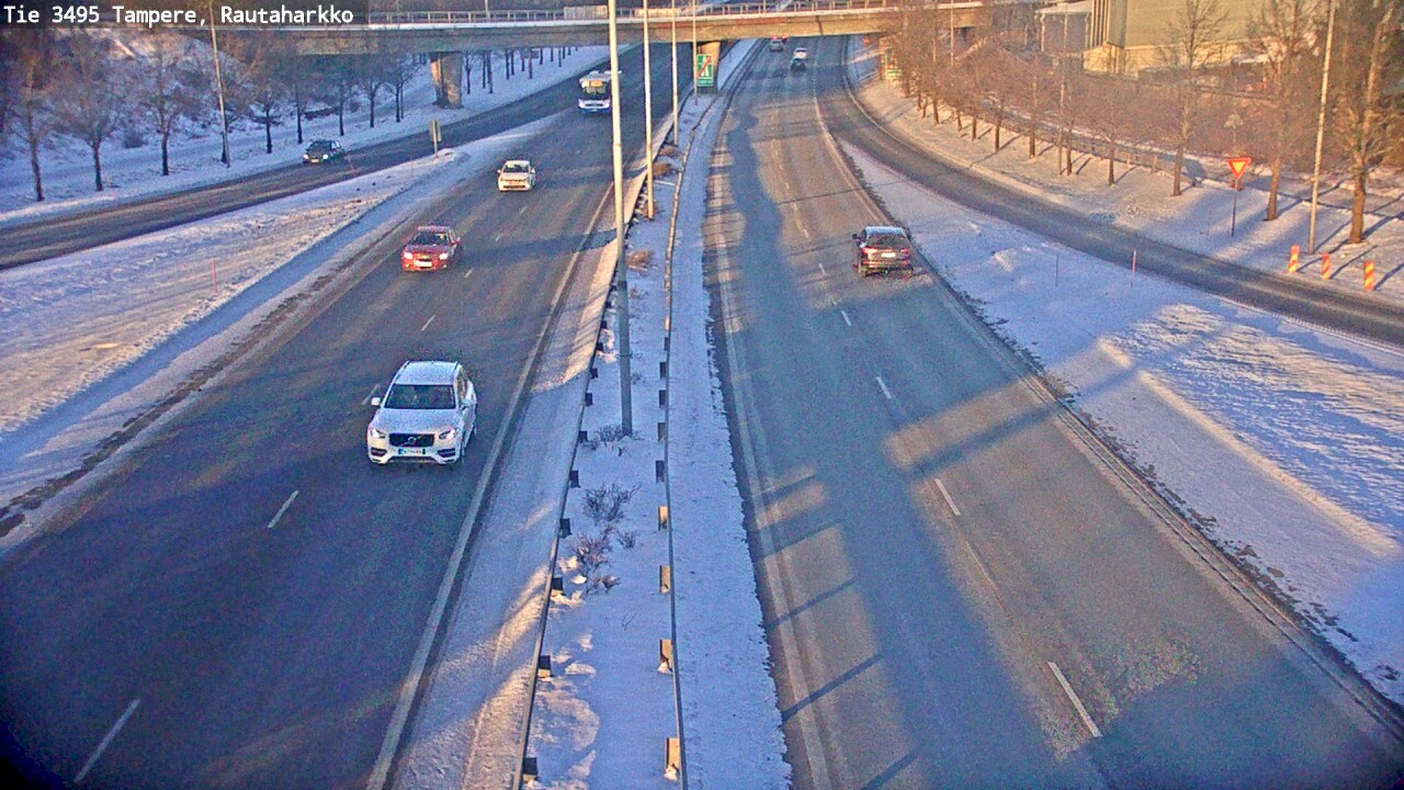 Weather Camera Image Road 3495 Tampere, Rautaharkko, Tampere, Pirkanmaa