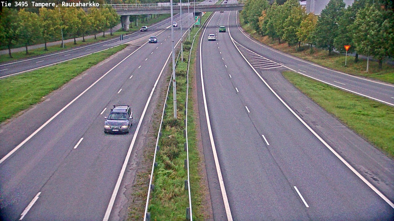 Weather Camera Image Väg 3495 Tammerfors, Rautaharkko, Tampere, Pirkanmaa