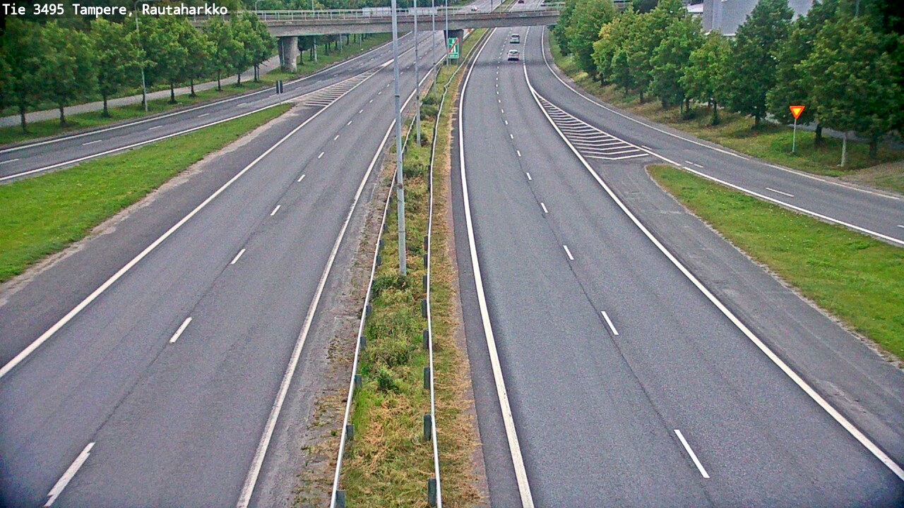 Weather Camera Image Road 3495 Tampere, Rautaharkko, Tampere, Pirkanmaa