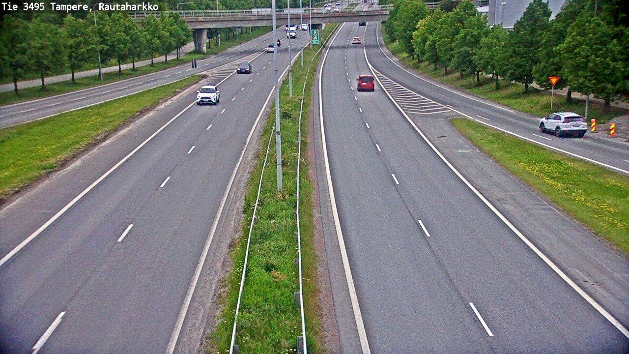 Kelikamerat Kuva Tie 3495 Tampere, Rautaharkko, Tampere, Pirkanmaa