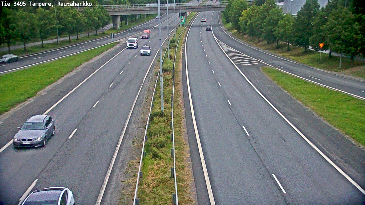 Weather Camera Image Road 3495 Tampere, Rautaharkko, Tampere, Pirkanmaa