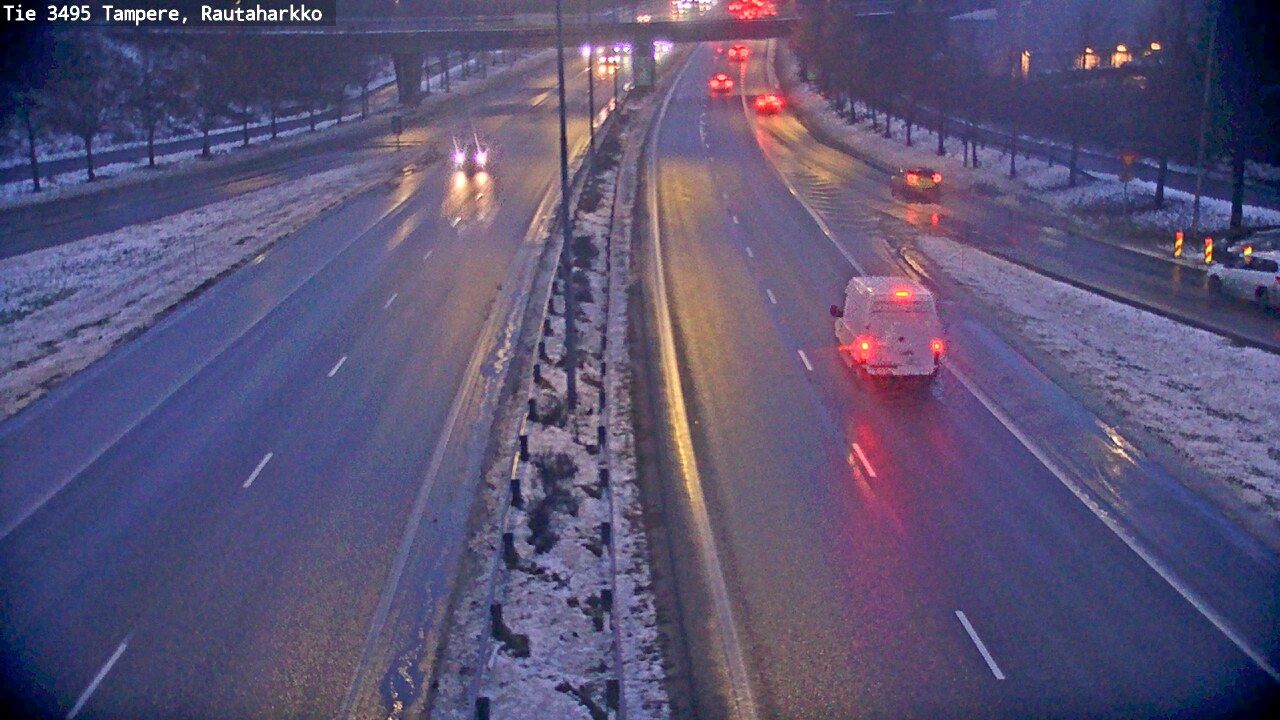 Weather Camera Image Väg 3495 Tammerfors, Rautaharkko, Tampere, Pirkanmaa