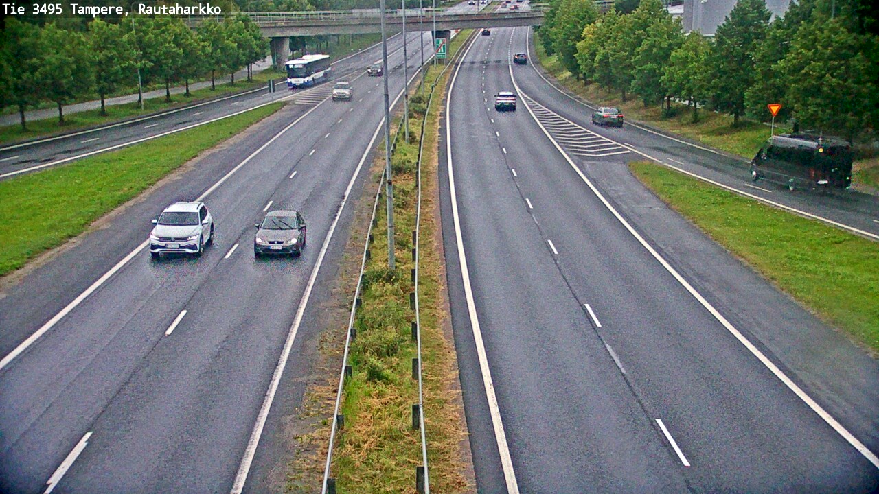 Weather Camera Image Road 3495 Tampere, Rautaharkko, Tampere, Pirkanmaa