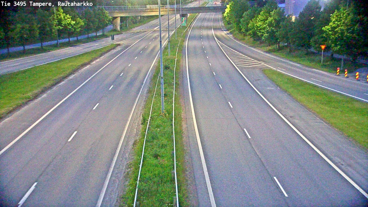Kelikamerat Kuva Tie 3495 Tampere, Rautaharkko, Tampere, Pirkanmaa