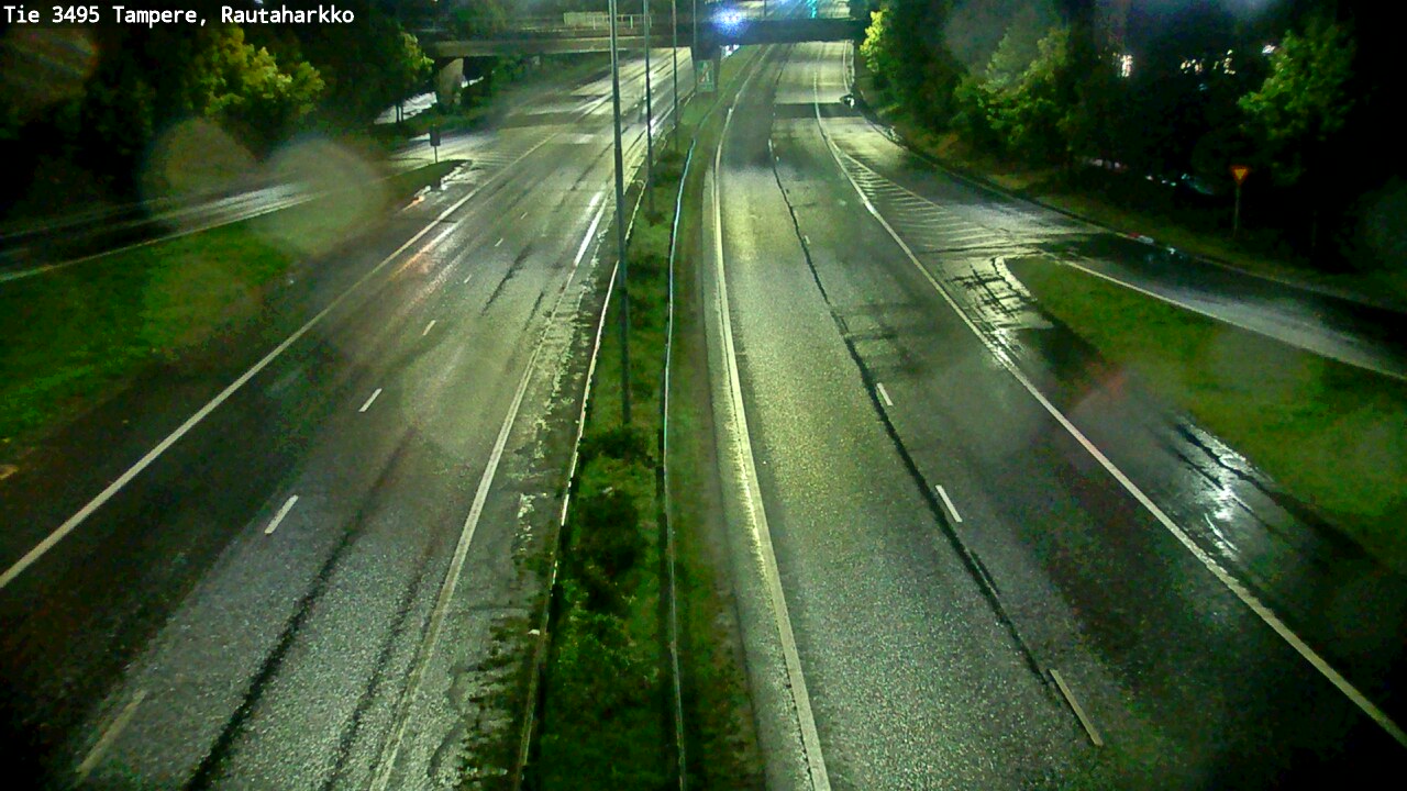 Weather Camera Image Väg 3495 Tammerfors, Rautaharkko, Tampere, Pirkanmaa