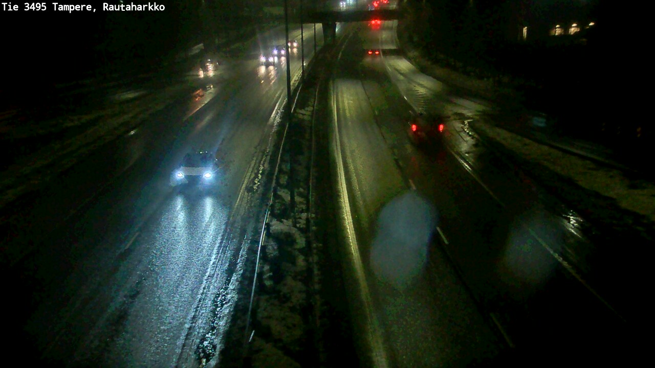 Weather Camera Image Väg 3495 Tammerfors, Rautaharkko, Tampere, Pirkanmaa