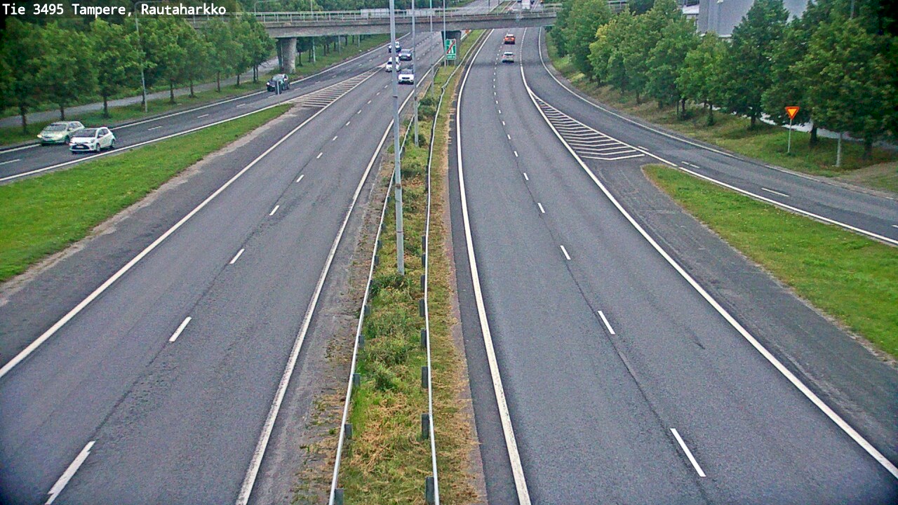 Weather Camera Image Road 3495 Tampere, Rautaharkko, Tampere, Pirkanmaa