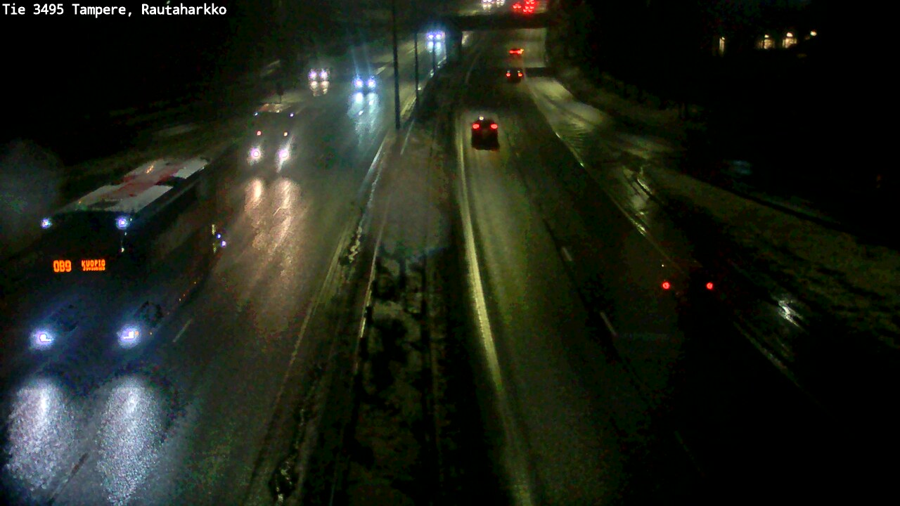 Weather Camera Image Väg 3495 Tammerfors, Rautaharkko, Tampere, Pirkanmaa