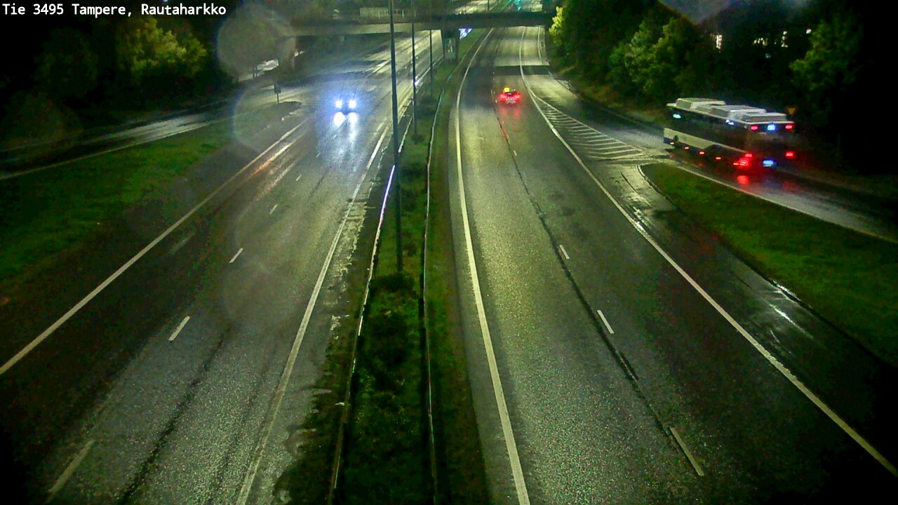 Weather Camera Image Väg 3495 Tammerfors, Rautaharkko, Tampere, Pirkanmaa