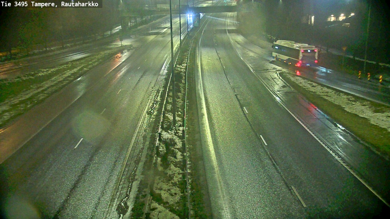 Weather Camera Image Väg 3495 Tammerfors, Rautaharkko, Tampere, Pirkanmaa