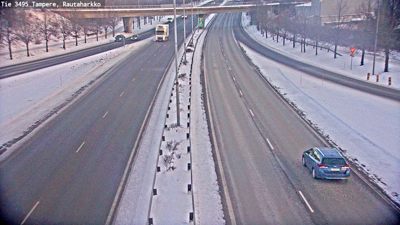 Weather Camera Image Road 3495 Tampere, Rautaharkko, Tampere, Pirkanmaa
