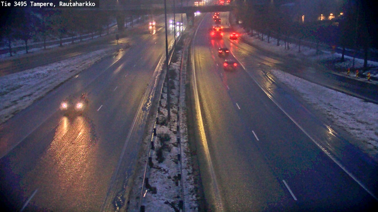 Weather Camera Image Väg 3495 Tammerfors, Rautaharkko, Tampere, Pirkanmaa