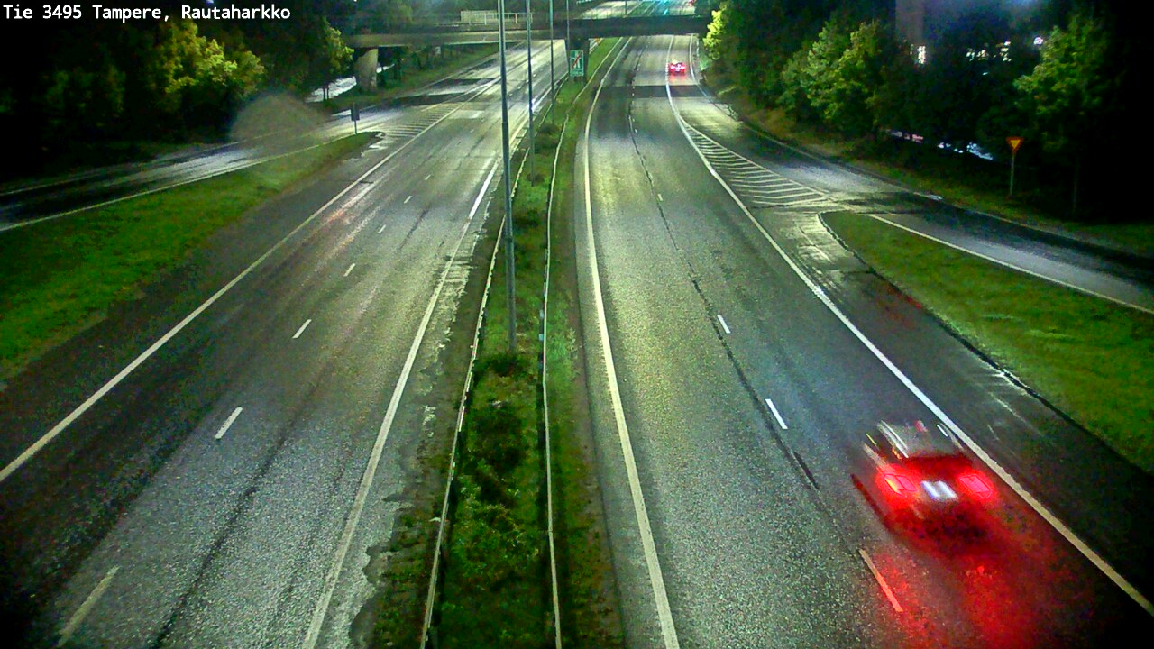 Weather Camera Image Väg 3495 Tammerfors, Rautaharkko, Tampere, Pirkanmaa