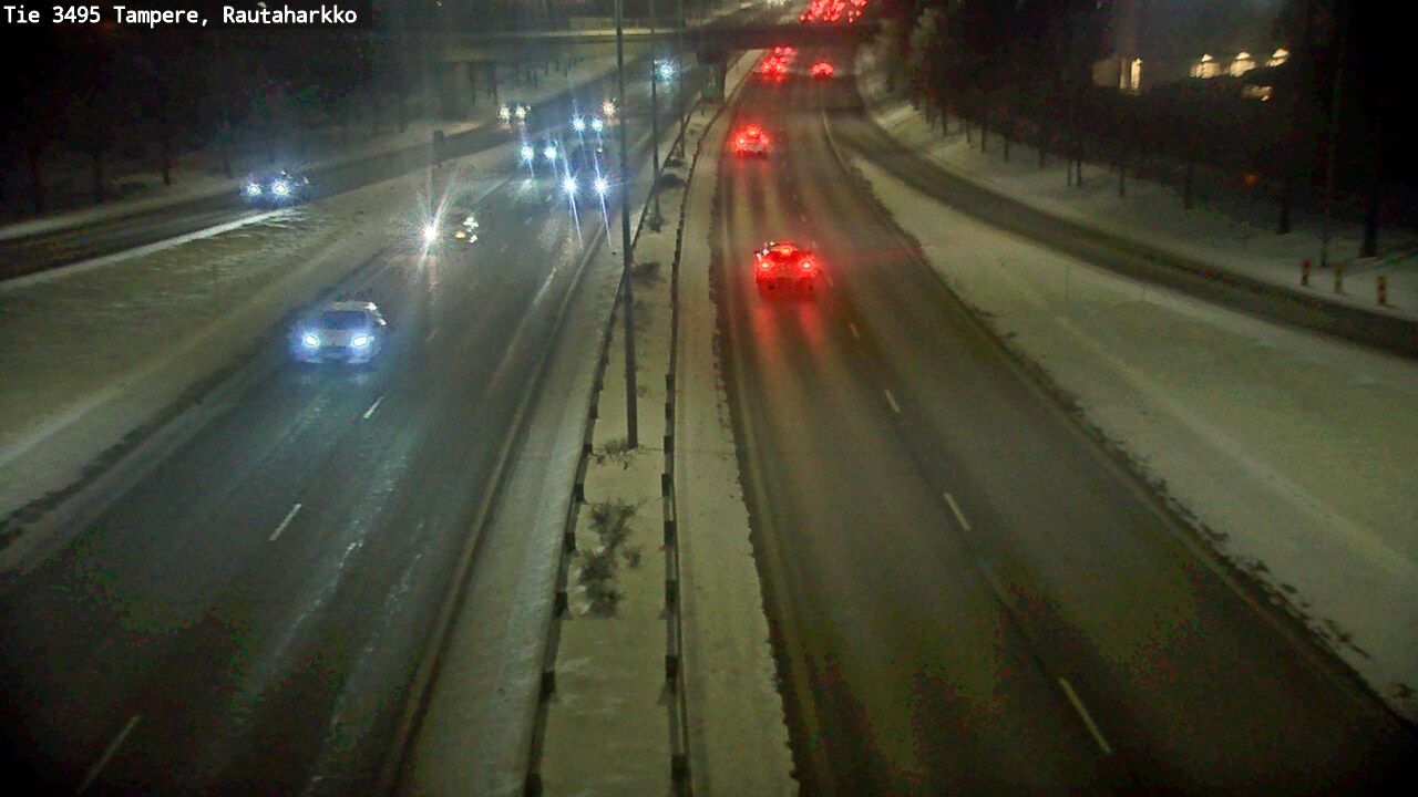 Weather Camera Image Väg 3495 Tammerfors, Rautaharkko, Tampere, Pirkanmaa