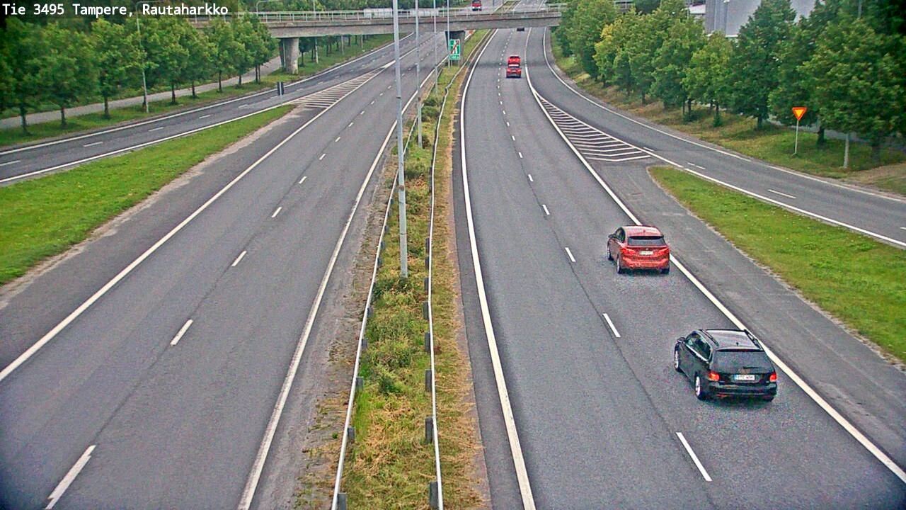 Weather Camera Image Road 3495 Tampere, Rautaharkko, Tampere, Pirkanmaa