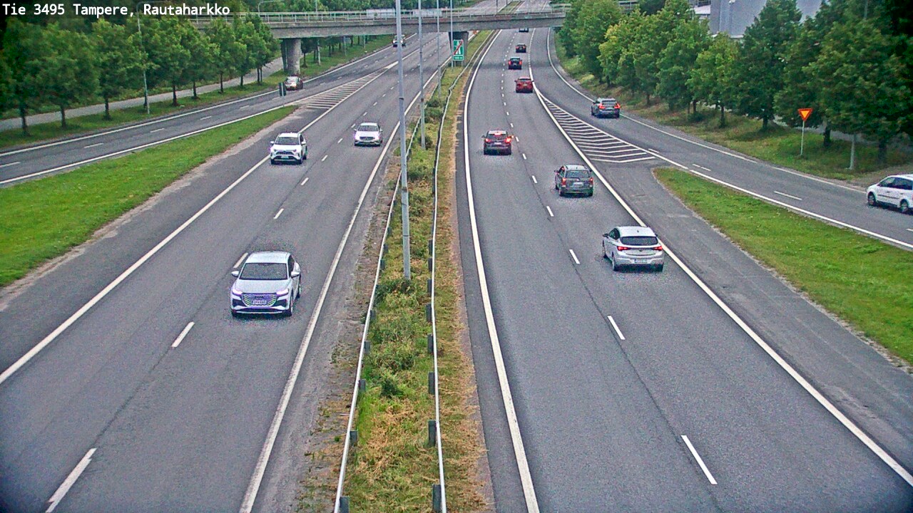 Weather Camera Image Road 3495 Tampere, Rautaharkko, Tampere, Pirkanmaa