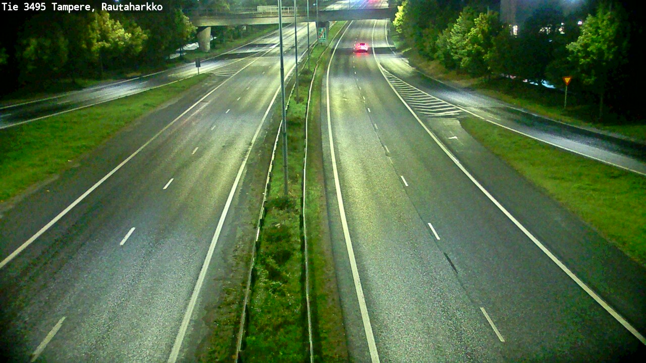 Weather Camera Image Väg 3495 Tammerfors, Rautaharkko, Tampere, Pirkanmaa
