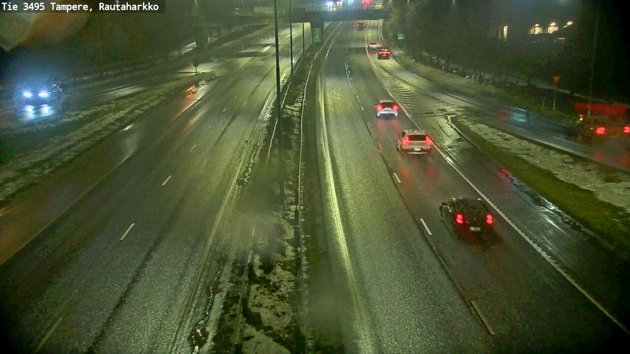 Weather Camera Image Väg 3495 Tammerfors, Rautaharkko, Tampere, Pirkanmaa