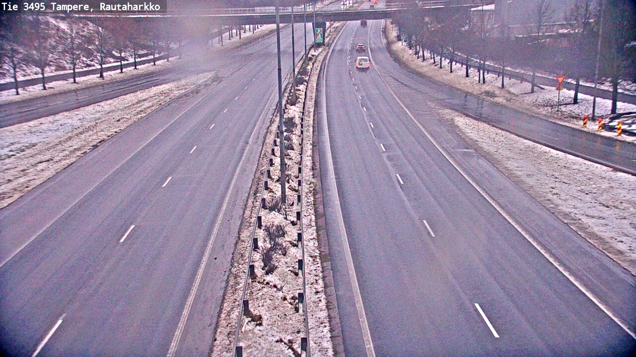 Weather Camera Image Väg 3495 Tammerfors, Rautaharkko, Tampere, Pirkanmaa
