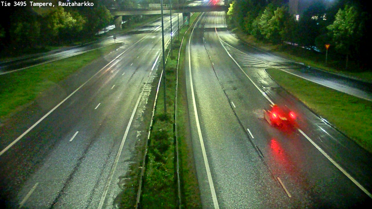 Weather Camera Image Väg 3495 Tammerfors, Rautaharkko, Tampere, Pirkanmaa