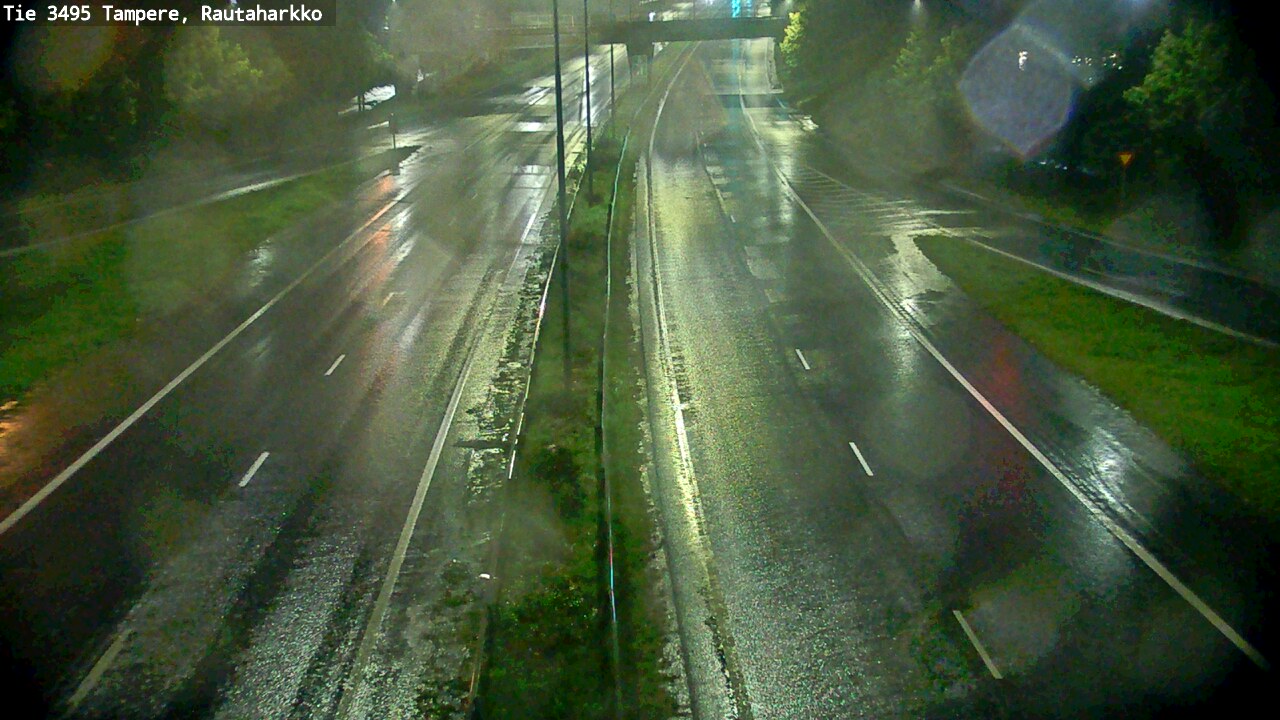 Weather Camera Image Väg 3495 Tammerfors, Rautaharkko, Tampere, Pirkanmaa