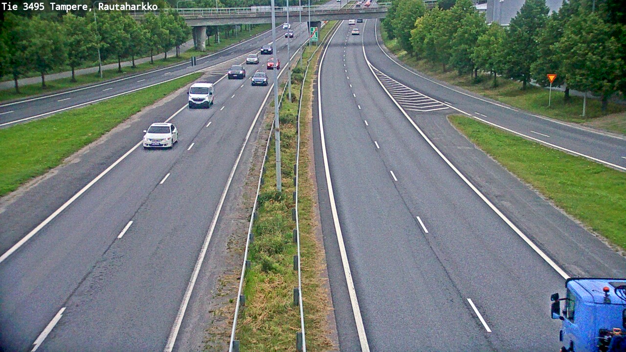 Weather Camera Image Road 3495 Tampere, Rautaharkko, Tampere, Pirkanmaa