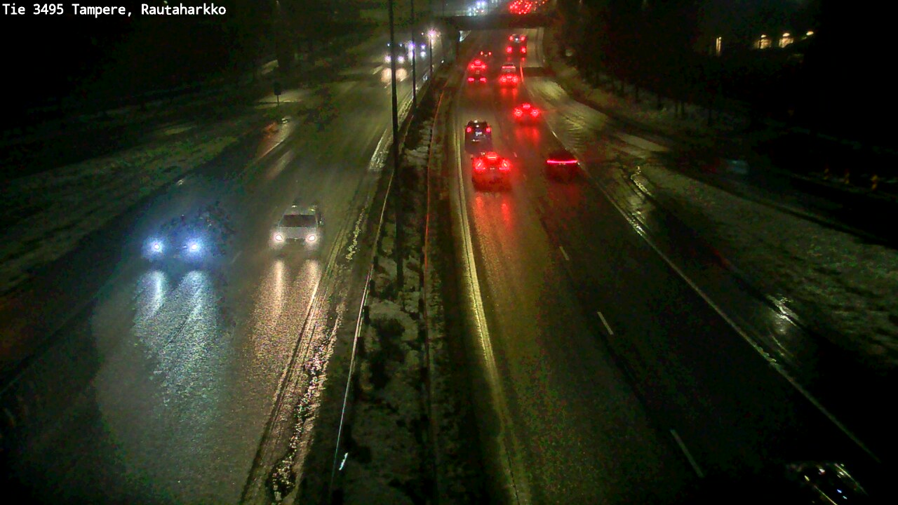 Weather Camera Image Väg 3495 Tammerfors, Rautaharkko, Tampere, Pirkanmaa