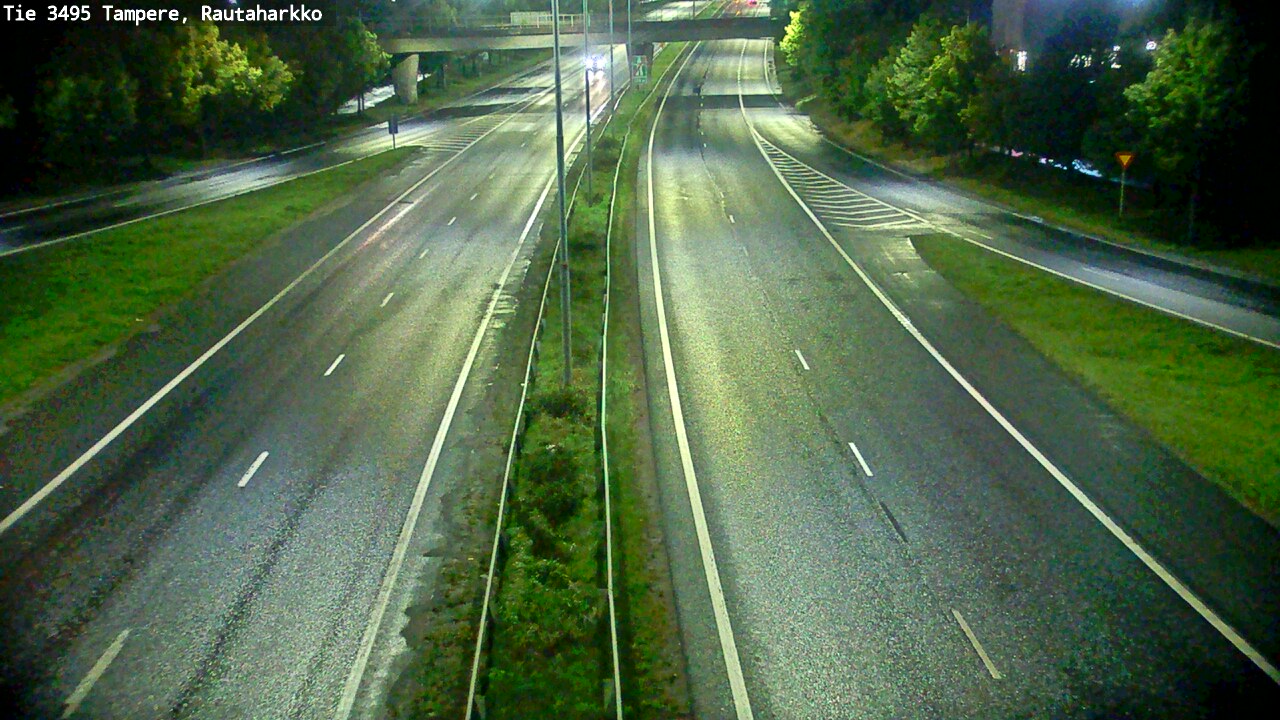 Weather Camera Image Väg 3495 Tammerfors, Rautaharkko, Tampere, Pirkanmaa