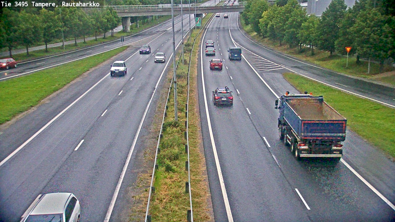 Weather Camera Image Road 3495 Tampere, Rautaharkko, Tampere, Pirkanmaa