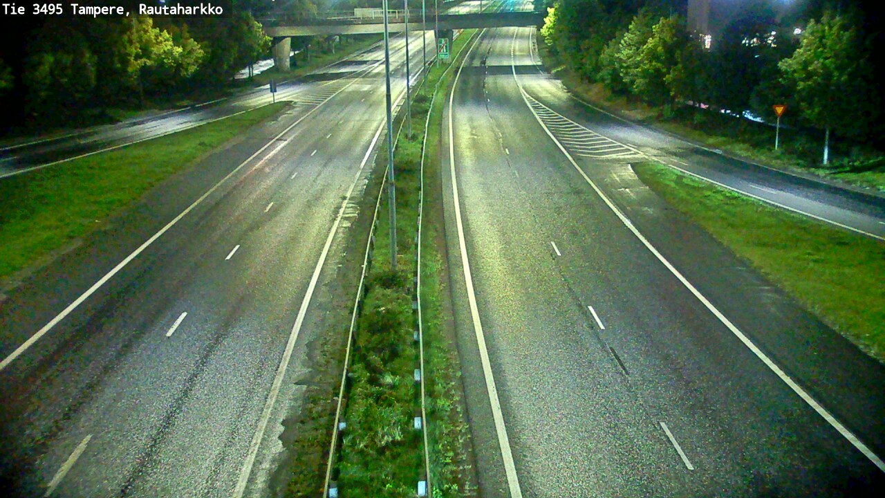 Weather Camera Image Väg 3495 Tammerfors, Rautaharkko, Tampere, Pirkanmaa