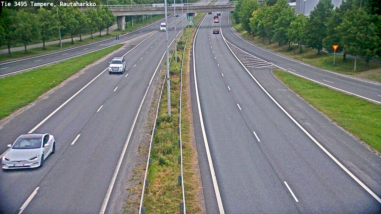 Weather Camera Image Road 3495 Tampere, Rautaharkko, Tampere, Pirkanmaa