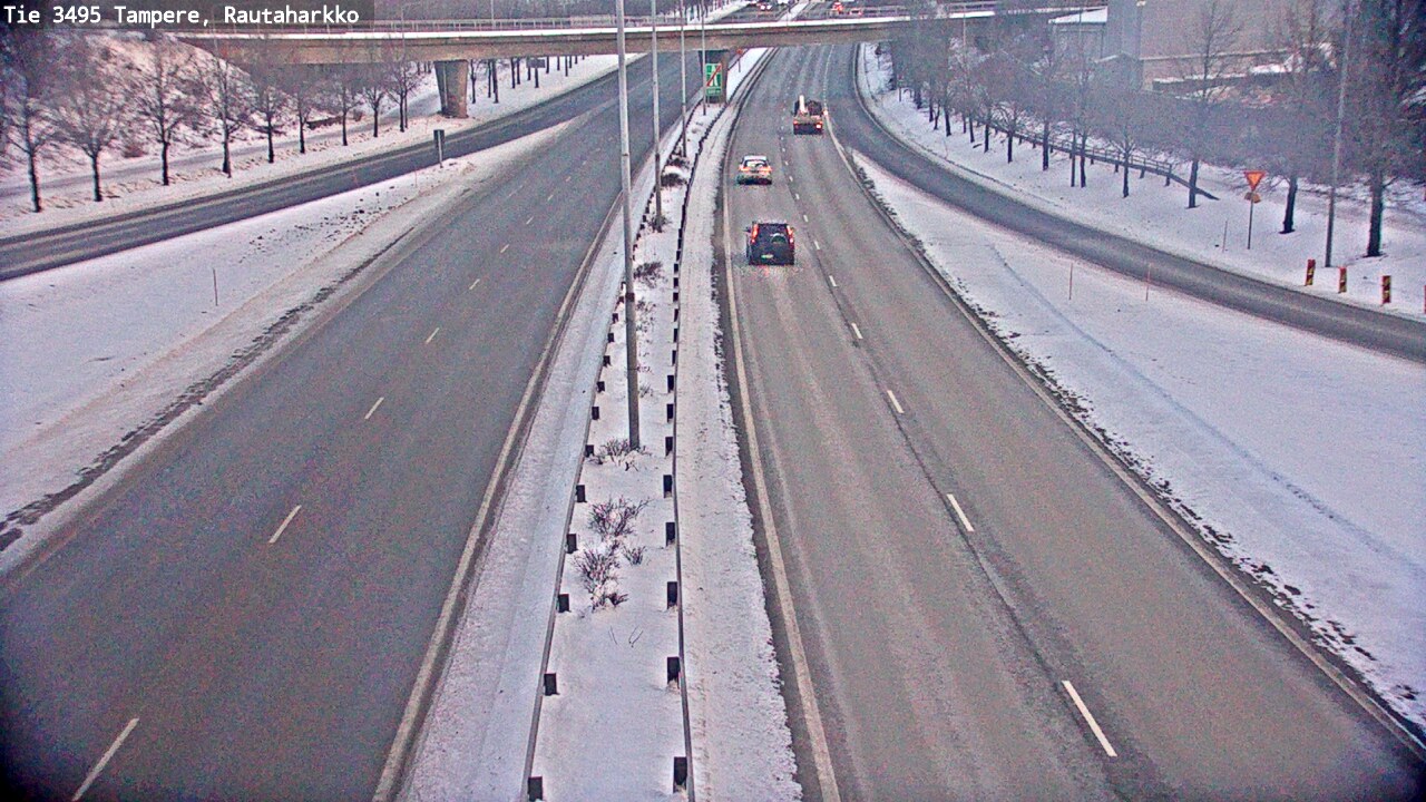 Weather Camera Image Road 3495 Tampere, Rautaharkko, Tampere, Pirkanmaa