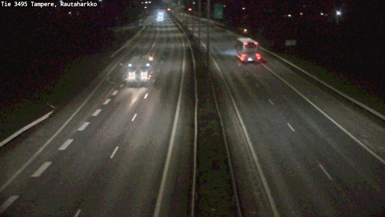 Weather Camera Image Väg 3495 Tammerfors, Rautaharkko, Tampere, Pirkanmaa