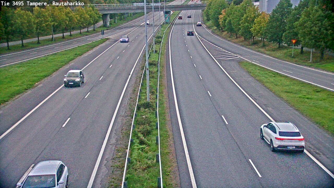 Weather Camera Image Väg 3495 Tammerfors, Rautaharkko, Tampere, Pirkanmaa