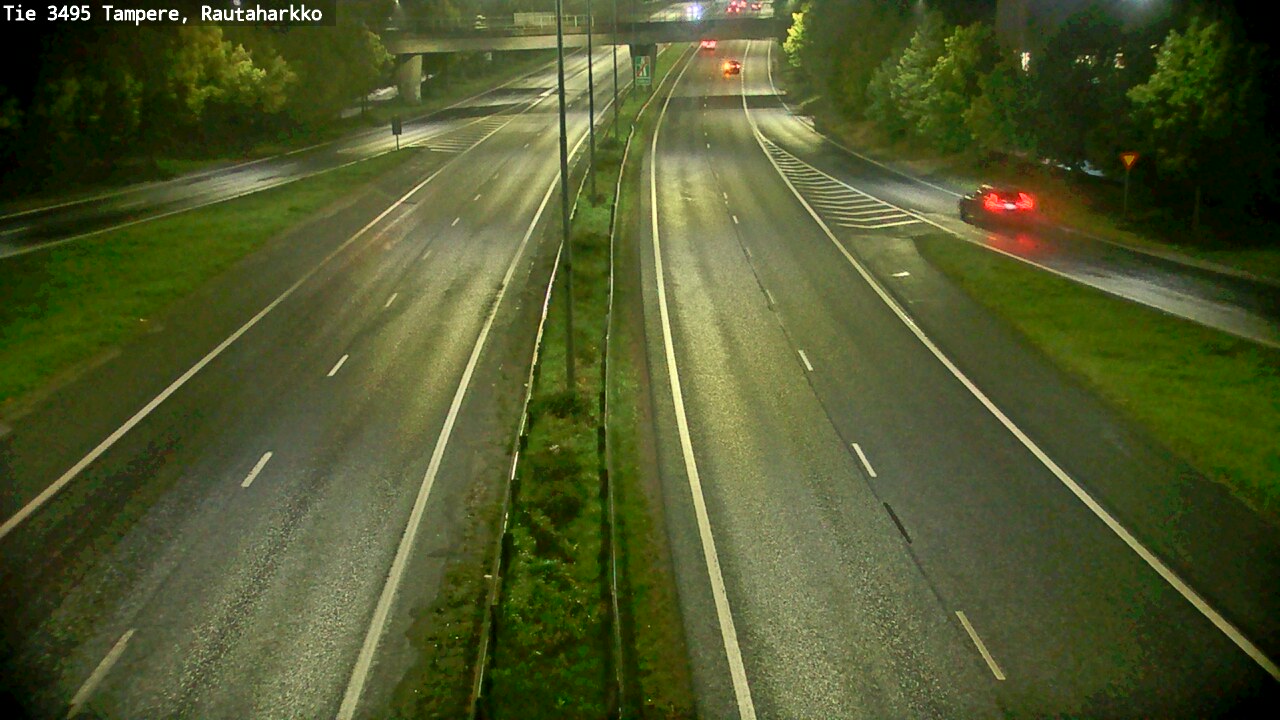 Weather Camera Image Väg 3495 Tammerfors, Rautaharkko, Tampere, Pirkanmaa