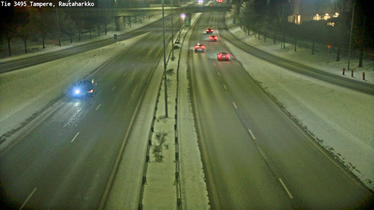 Weather Camera Image Väg 3495 Tammerfors, Rautaharkko, Tampere, Pirkanmaa