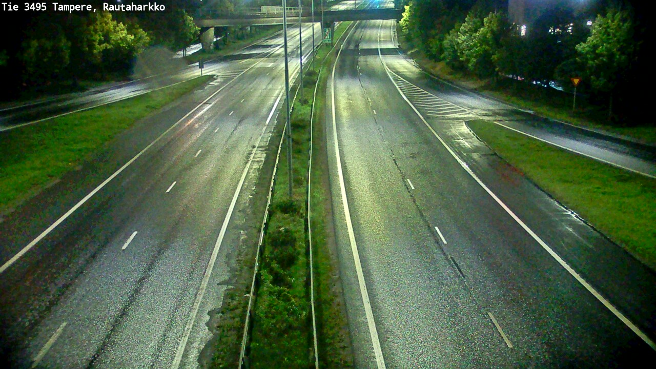 Weather Camera Image Väg 3495 Tammerfors, Rautaharkko, Tampere, Pirkanmaa
