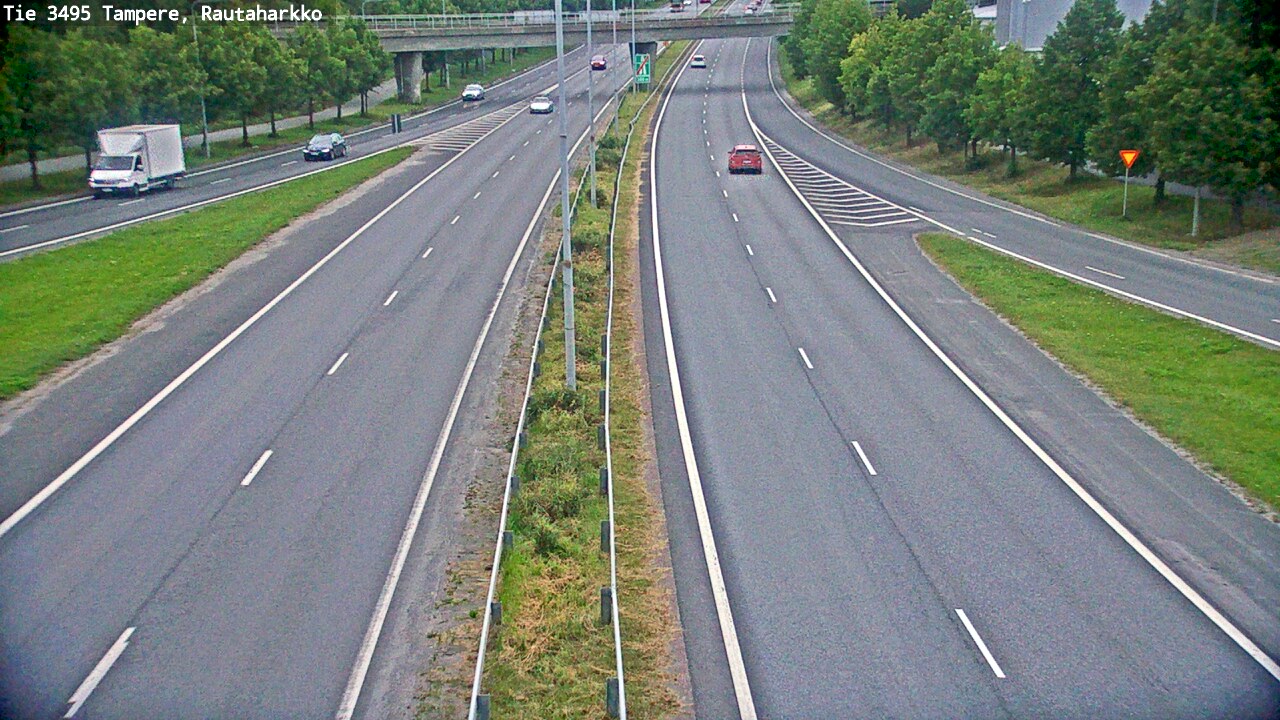 Weather Camera Image Road 3495 Tampere, Rautaharkko, Tampere, Pirkanmaa