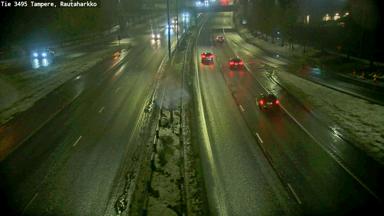 Weather Camera Image Väg 3495 Tammerfors, Rautaharkko, Tampere, Pirkanmaa