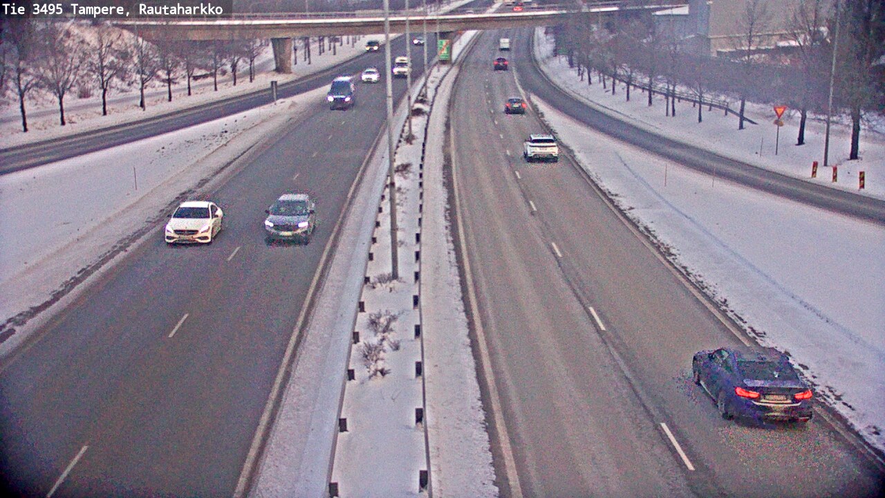 Weather Camera Image Road 3495 Tampere, Rautaharkko, Tampere, Pirkanmaa