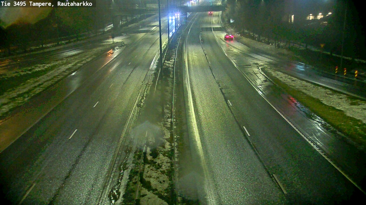 Weather Camera Image Väg 3495 Tammerfors, Rautaharkko, Tampere, Pirkanmaa