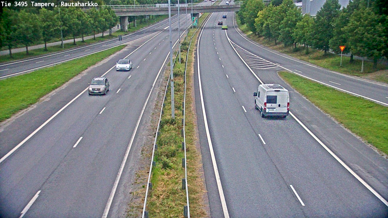 Weather Camera Image Road 3495 Tampere, Rautaharkko, Tampere, Pirkanmaa