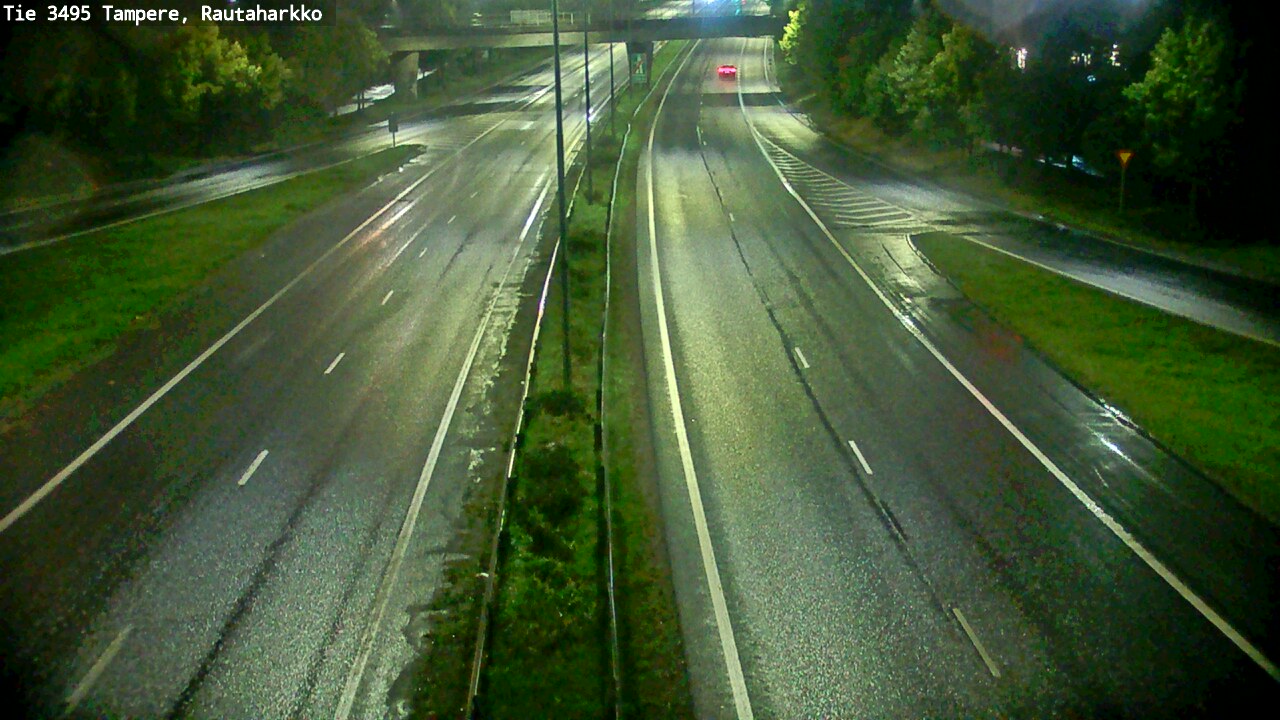 Weather Camera Image Väg 3495 Tammerfors, Rautaharkko, Tampere, Pirkanmaa