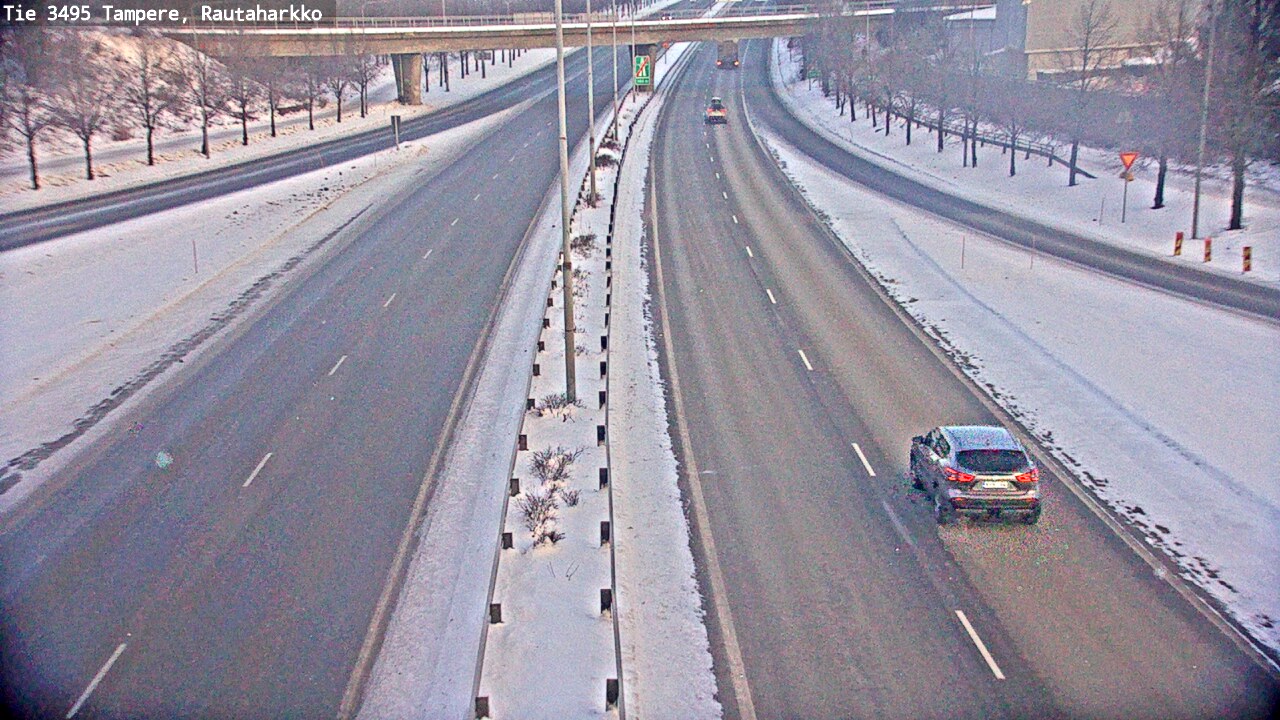 Weather Camera Image Road 3495 Tampere, Rautaharkko, Tampere, Pirkanmaa