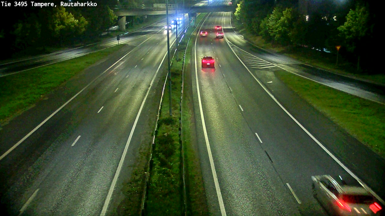 Weather Camera Image Väg 3495 Tammerfors, Rautaharkko, Tampere, Pirkanmaa