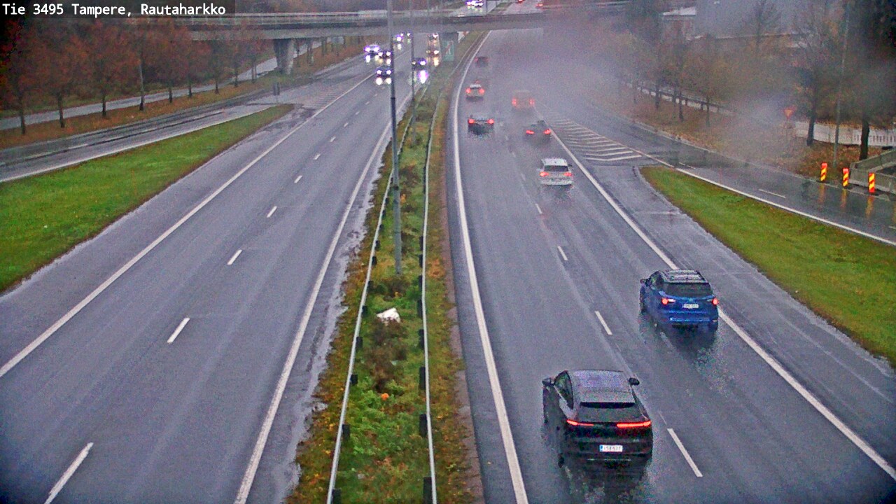 Weather Camera Image Väg 3495 Tammerfors, Rautaharkko, Tampere, Pirkanmaa