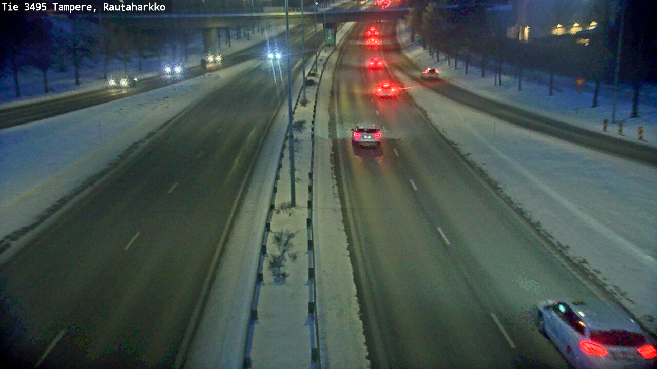 Weather Camera Image Väg 3495 Tammerfors, Rautaharkko, Tampere, Pirkanmaa
