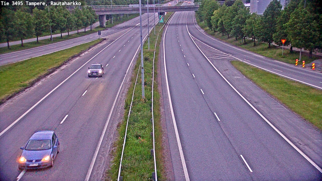 Kelikamerat Kuva Tie 3495 Tampere, Rautaharkko, Tampere, Pirkanmaa